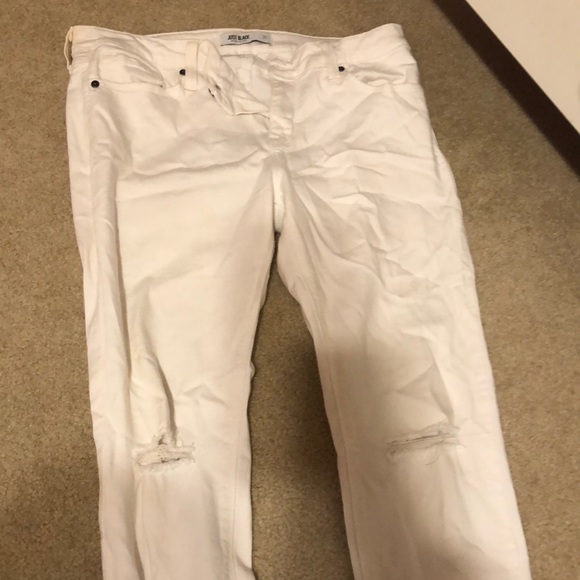 Just Black Denim - white jeans